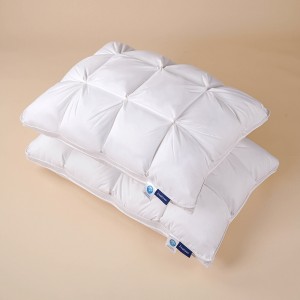 Evacove® Ultimate Luxury Bread Pattern Goose Down Pillow